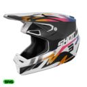 Kask SHOT SPEED WAVE BLACK_WHITE_PEARLY XL