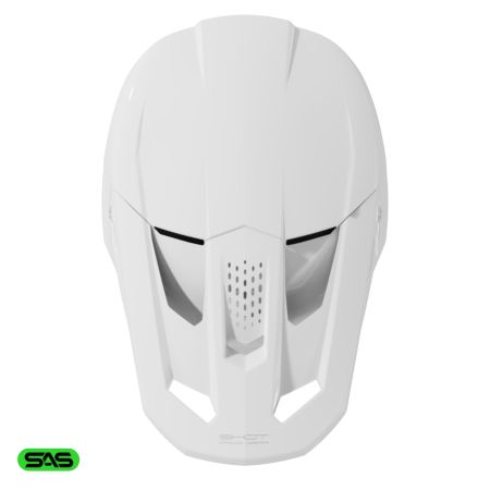 Kask SHOT SPEED SOLID WHITE_GLOSSY S