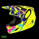 Kask SHOT SPEED KID GHOST NEON_YELLOW_GLOSSY YL