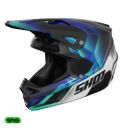 Kask SHOT SPEED KID OLYMP BLUE_PEARLY YS