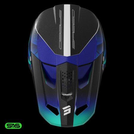 Kask SHOT SPEED KID OLYMP BLUE_PEARLY YM