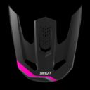 Daszek SHOT SPEED ATOMIC PINK_MATT