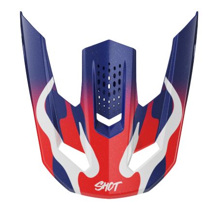 Daszek SHOT SPEED BEAST BLUE_RED_PEARLY