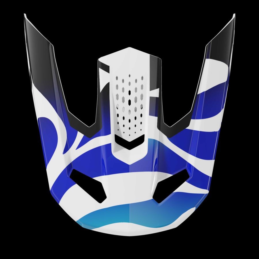 Daszek SHOT SPEED GHOST BLUE_GLOSSY