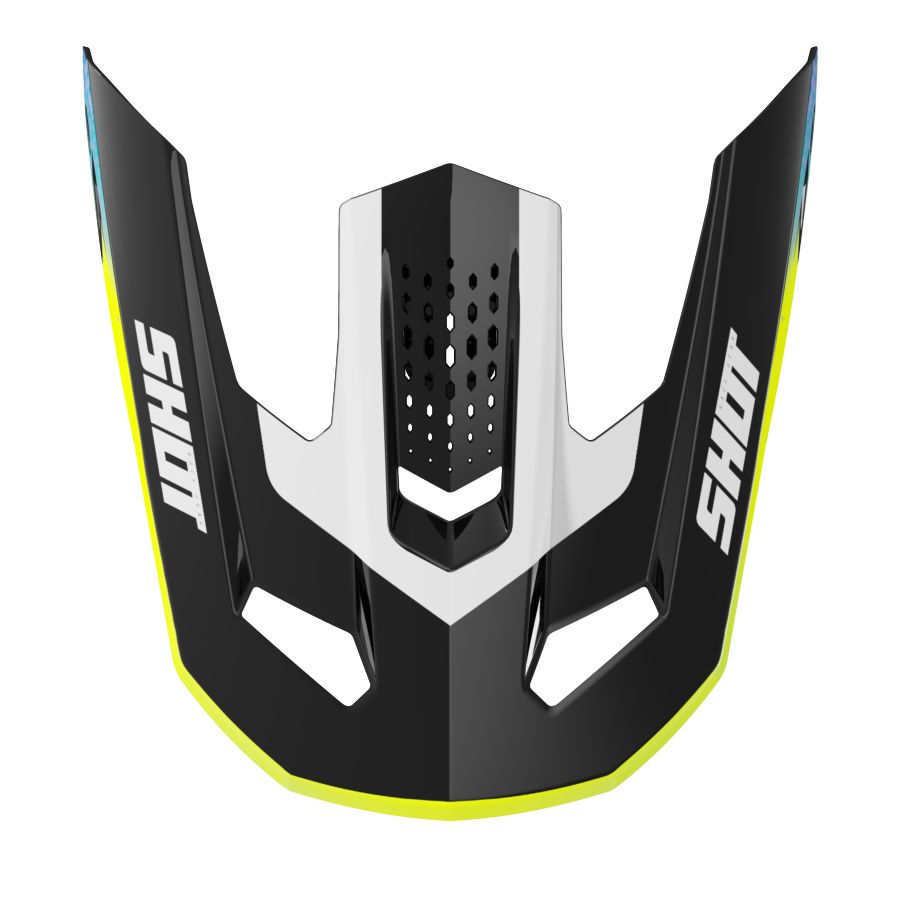 Daszek SHOT SPEED HYBRID NEON_YELLOW_GLOSSY