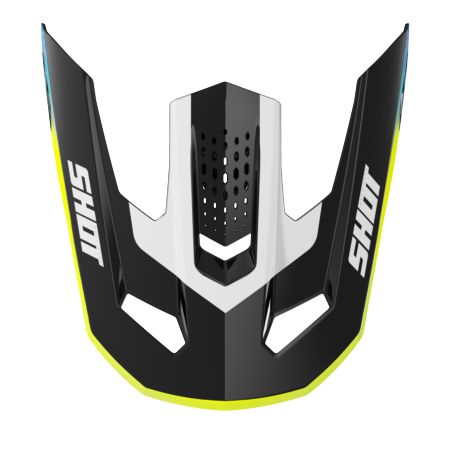 Daszek SHOT SPEED HYBRID NEON_YELLOW_GLOSSY