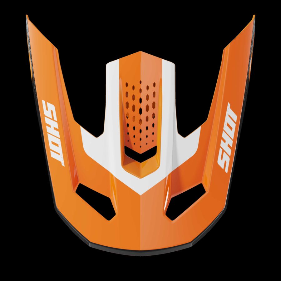 Daszek SHOT SPEED HYBRID ORANGE_GLOSSY