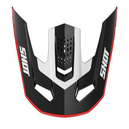 Daszek SHOT SPEED HYBRID RED_GLOSSY