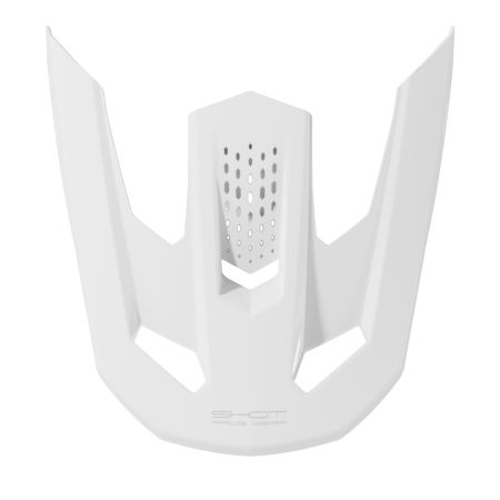 Daszek SHOT SPEED SOLID WHITE_GLOSSY