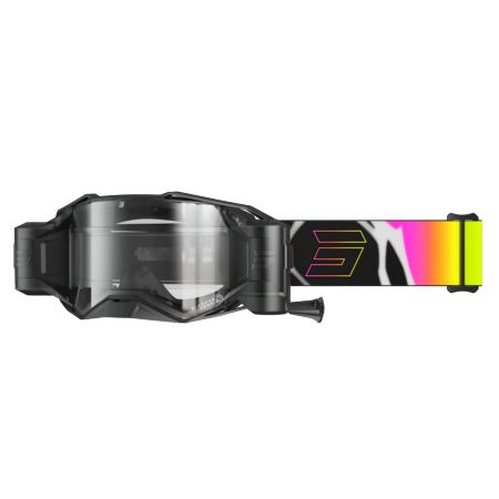 Gogle SHOT LITE ROLL-OFF_DEVIL BLACK_MATT