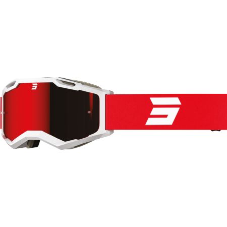 Gogle SHOT IRIS 2.0 TECH WHITE_RED_GLOSSY