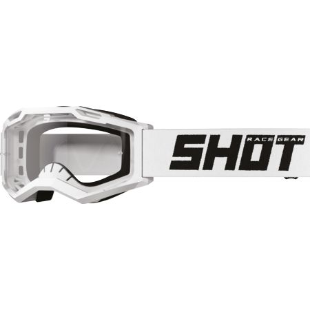 Gogle SHOT ASSAULT 2.0 SOLID WHITE_GLOSSY