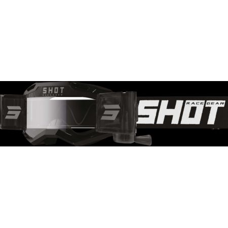 Gogle SHOT ASSAULT 2.0 ROLL-OFF SOLID_BLACK_GLOSSY
