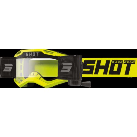 Gogle SHOT ASSAULT 2.0 ROLL-OFF SOLID_NEO_YEL_GLOS