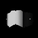 Szybka SHOT AS ASSAULT/IRIS 2.0 SILVER_IRIDIUM