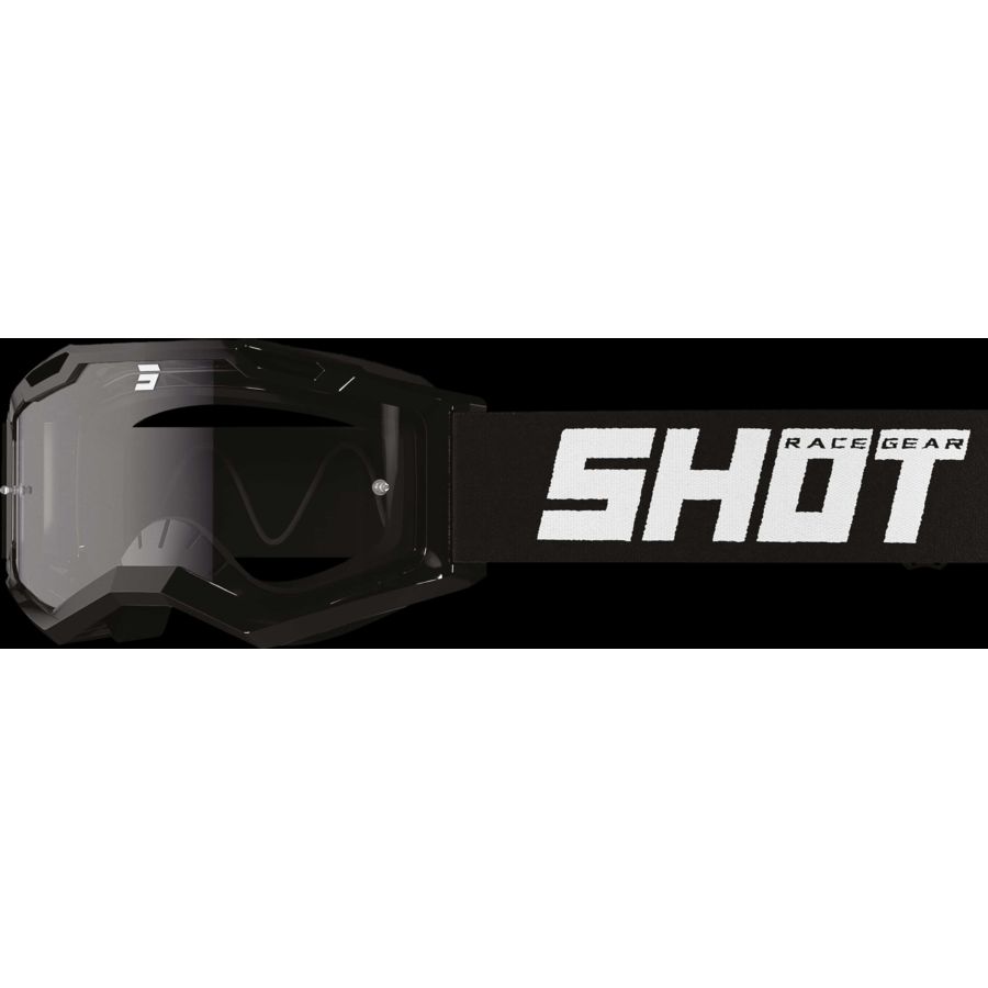 Gogle SHOT ROCKET KID 2.0 SOLID BLACK_GLOSSY