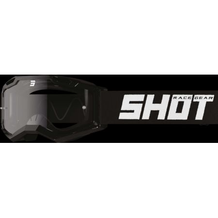 Gogle SHOT ROCKET KID 2.0 SOLID BLACK_GLOSSY