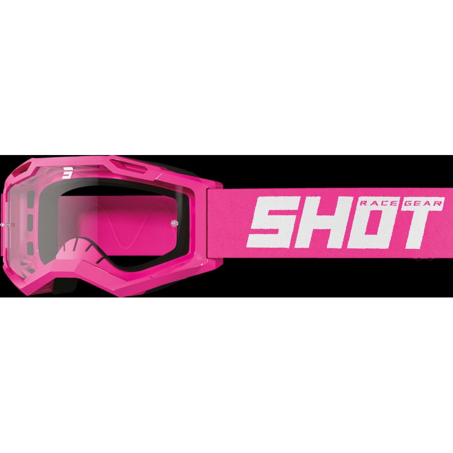 Gogle SHOT ROCKET KID 2.0 SOLID NEON_PINK_GLOSSY