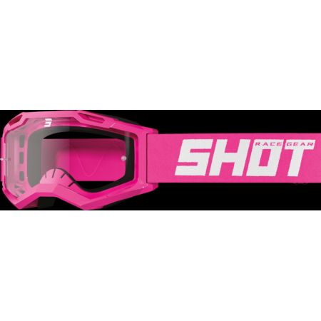 Gogle SHOT ROCKET KID 2.0 SOLID NEON_PINK_GLOSSY