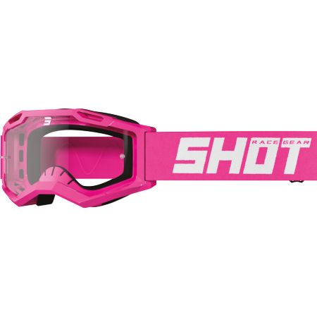 Gogle SHOT ROCKET KID 2.0 SOLID NEON_PINK_GLOSSY