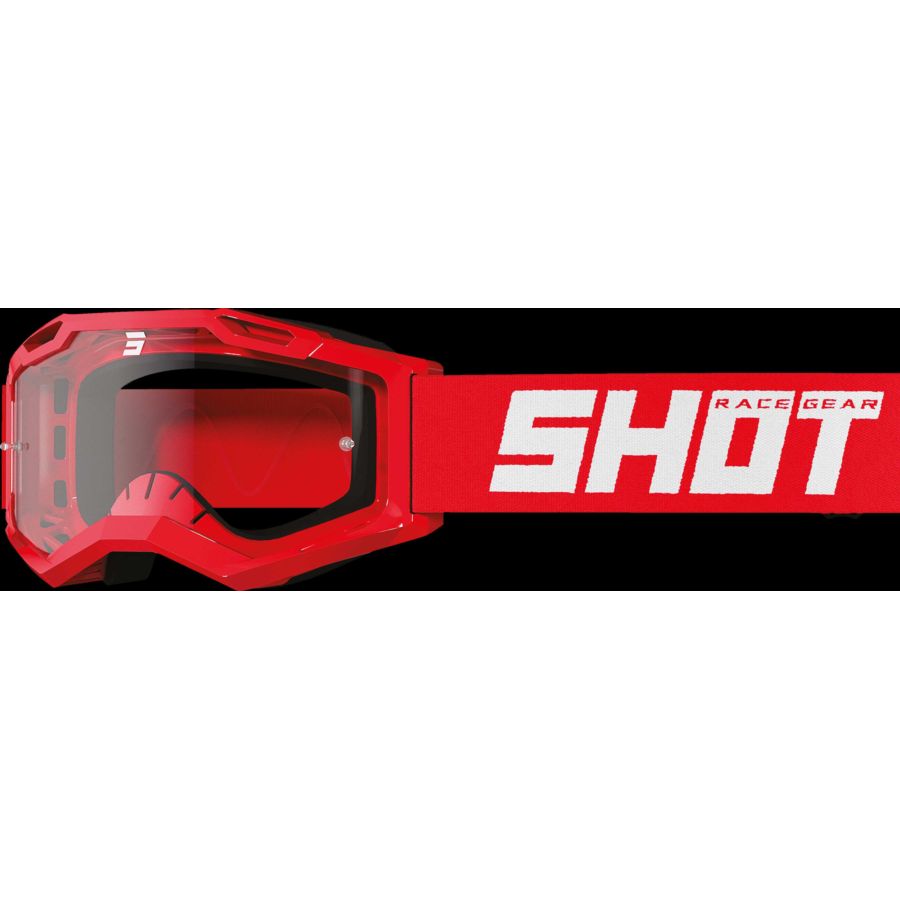 Gogle SHOT ROCKET KID 2.0 SOLID RED_GLOSSY