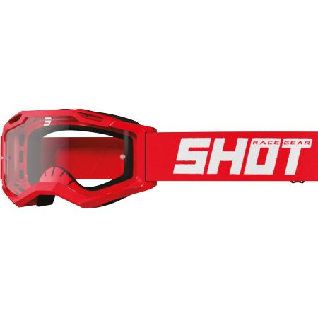 Gogle SHOT ROCKET KID 2.0 SOLID RED_GLOSSY