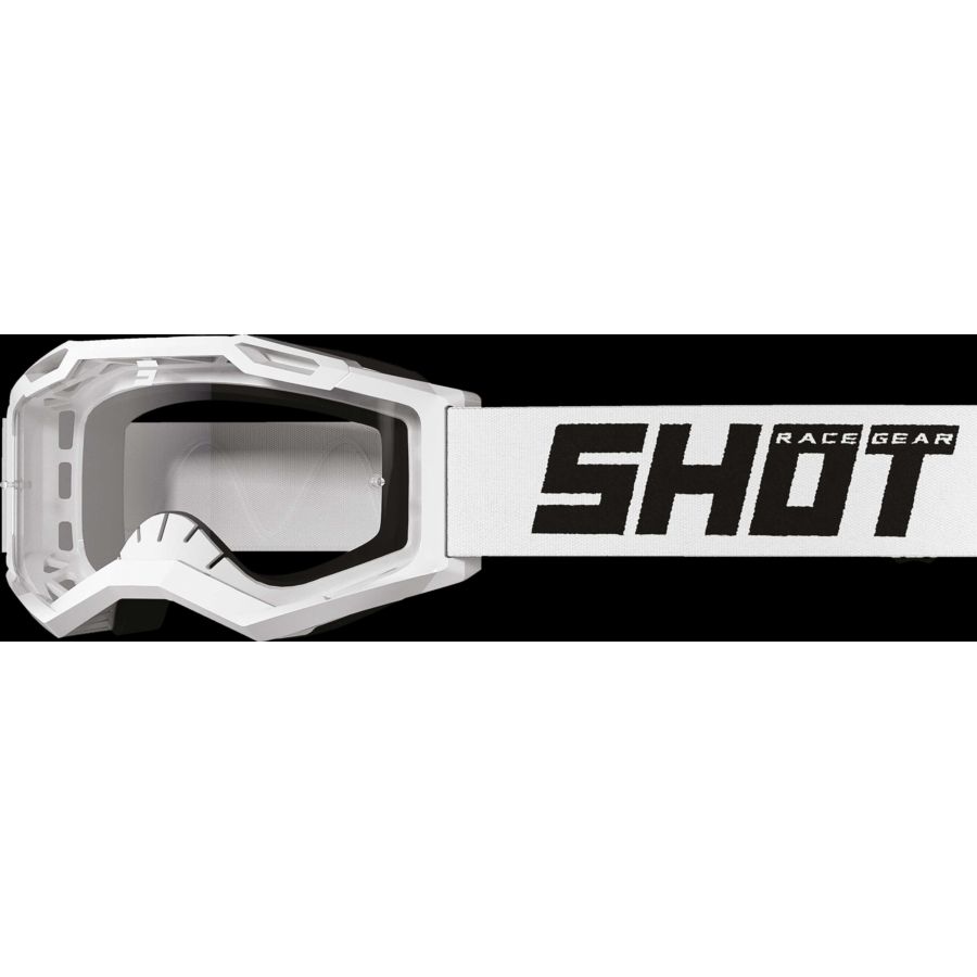 Gogle SHOT ROCKET KID 2.0 SOLID WHITE_GLOSSY