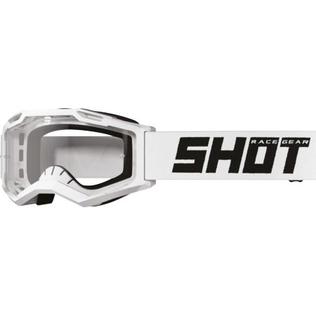 Gogle SHOT ROCKET KID 2.0 SOLID WHITE_GLOSSY