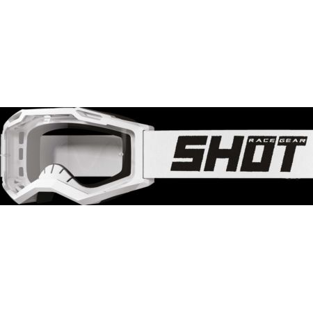 Gogle SHOT ROCKET KID 2.0 SOLID WHITE_GLOSSY