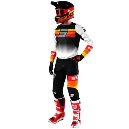 Kask SHOT furious story orange matt M