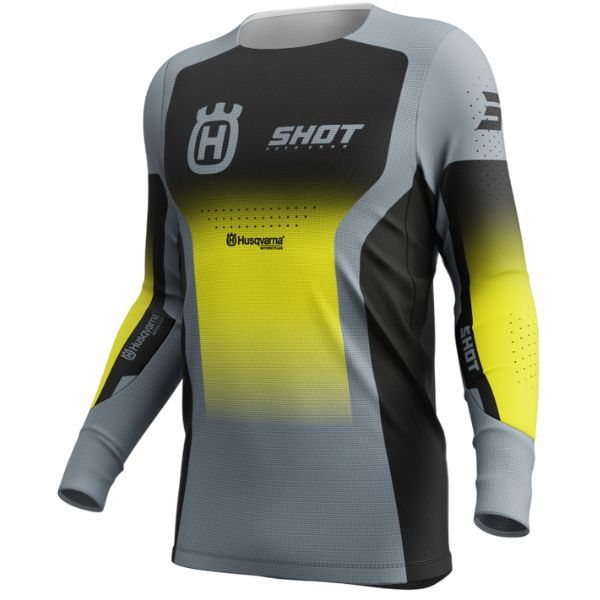 Bluza SHOT HUSQVARNA BLACK GREY L
