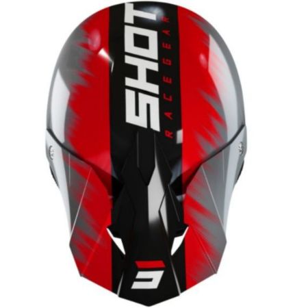 Kask SHOT FURIOUS VERSUS red glossy XL