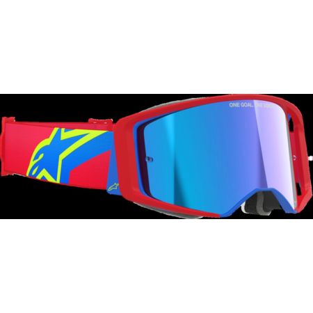 Gogle ALPINESTARS SUPERTECH CORP rd/bl mirror bl