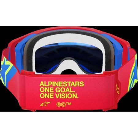 Gogle ALPINESTARS SUPERTECH CORP rd/bl mirror bl