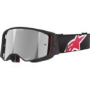 Gogle ALPINESTARS SUPERTECH CORP bk/rd mirror slv