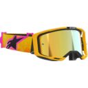 Gogle ALPINESTARS VISION 8 CORP or/yl/pk mirror gd