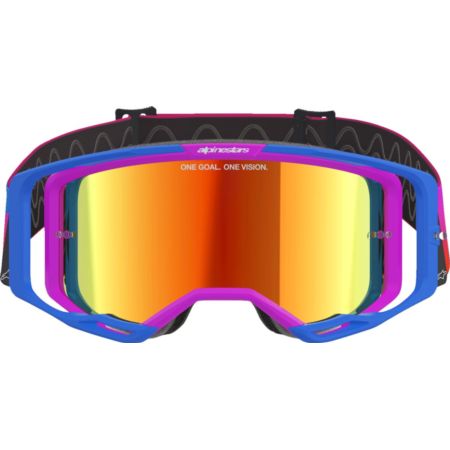 Gogle ALPINESTARS VISION 8 CORP bl/pr/or mirror rd