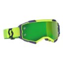 Gogle SCOTT fury blue/yellow/green chrome