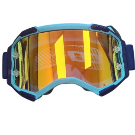 Gogle SCOTT Fury kolor niebieski/pomarańczowy szyb