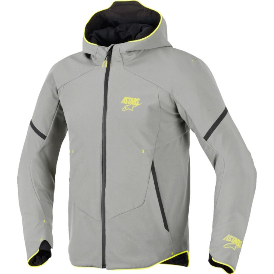 Kurtka ALPINESTARS AEROSHELL WP grey/yellow 2XL