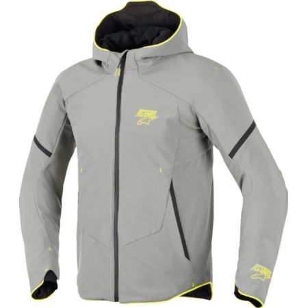 Kurtka ALPINESTARS AEROSHELL WP grey/yellow 2XL