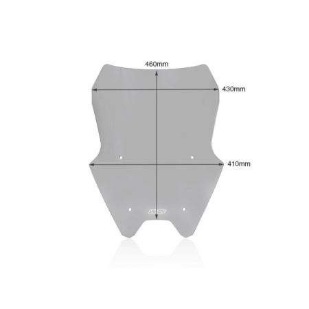 Szyba motocyklowa WRS TOURING BMW R1250RS smoke