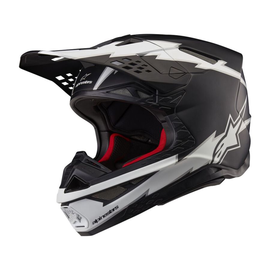 Kask ALPINESTARS sm10 amp blk/wt l