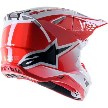 Kask ALPINESTARS sm10 unit rd/wt l
