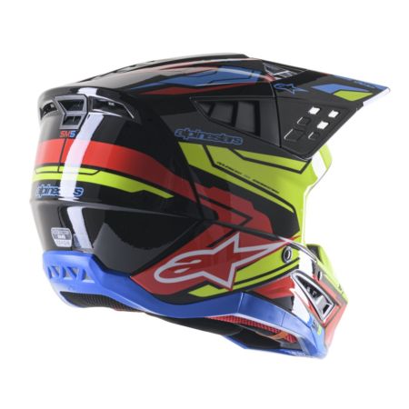 Kask ALPINESTARS sm5 act2 bk/y/r l