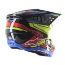 Kask ALPINESTARS sm5 act2 bk/y/r l