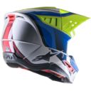 Kask ALPINESTARS sm5 sail ylw/bl 2xl
