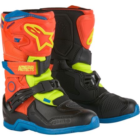 Buty ALPINESTARS t3s kids or/bl/y 1