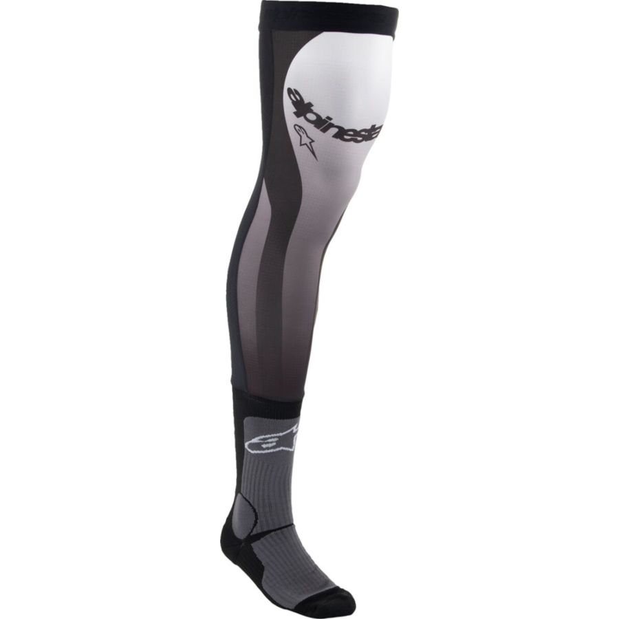 Skarpety ALPINESTARS knee brace blk/wt lx