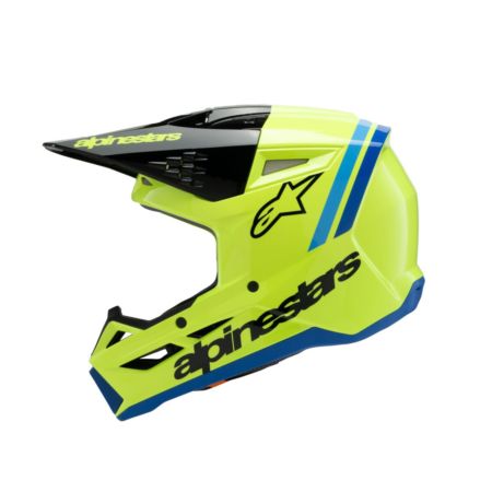 Kask ALPINESTARS yth sm3 radium yl/bk/b